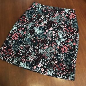 H&M embroidered high-waist miniskirt